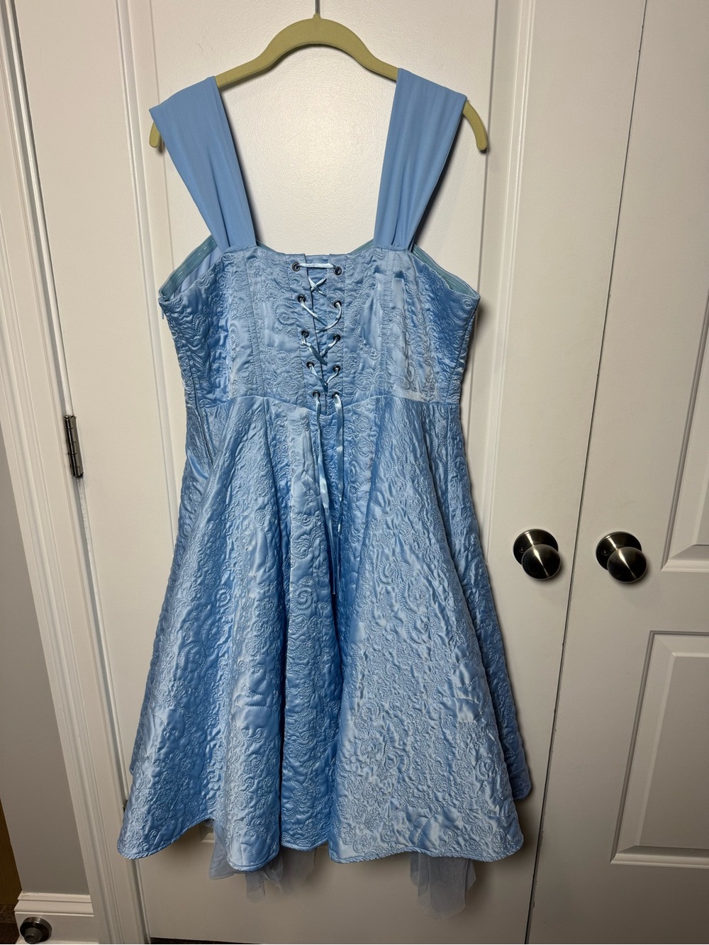 Disney Cinderella x Torrid Embroidered Fit & Flare Dress Size 16 - corset back - Picture 11 of 16